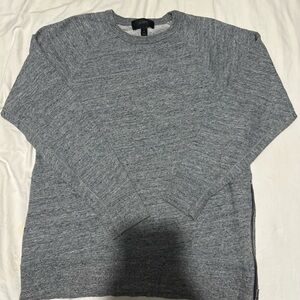 J. Crew Gray Crewneck Men's Sweater